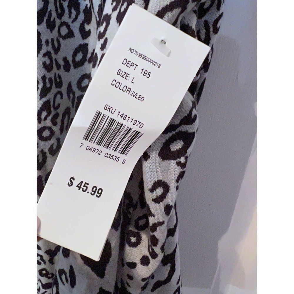 Notations Large Leopard Jacket New With Tag‎ - Picture 10 of 11